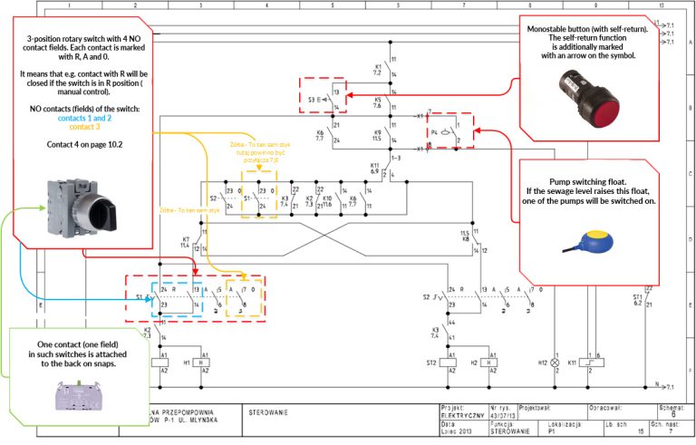 Electrical Symbols - How to read schematics? #4 CONTACTS, BUTTONS ...