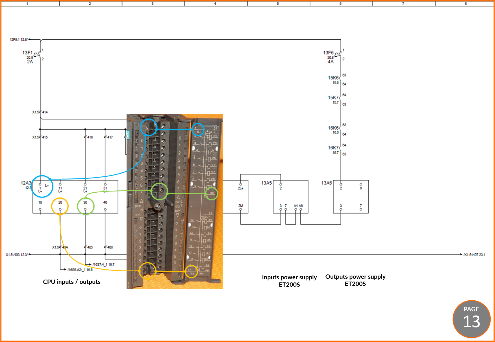 How to read electrical schematics of automation systems? #9 PLC ...
